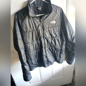 Men's black The North Face puffer jacket, size M